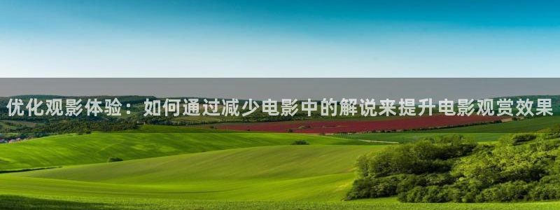 6080青苹果电影网神马电影院：优化观影体验：如何通过减少电影中的解说来提升电影观赏效果