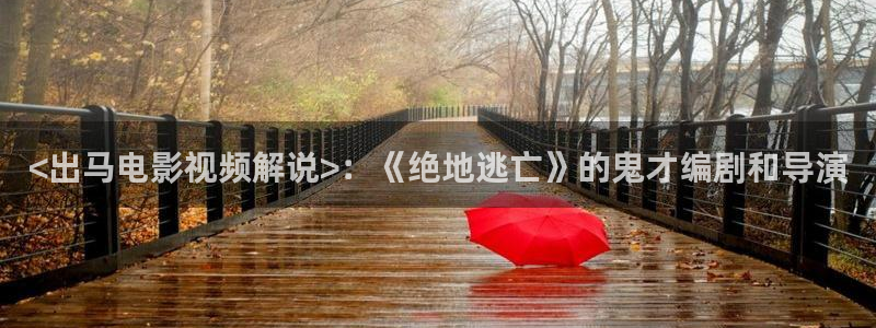 yy6080青苹果影院手机：<出马电影视频解说>：《绝地逃亡》的鬼才编剧和导演