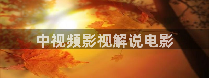 4100青苹果影院：中视频影视解说电影