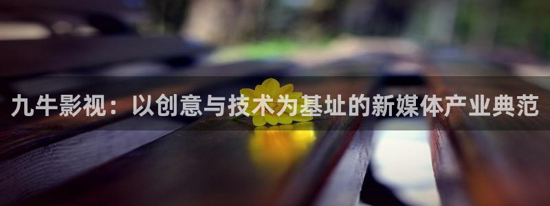 青苹果影院第二十条：九牛影视：以创意与技术为基址的新媒体产业典范